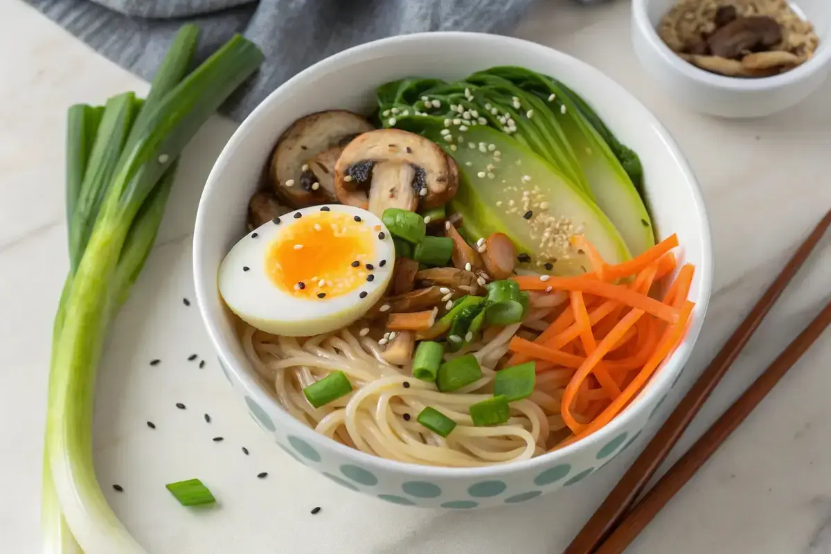 Gluten-free ramen bowl