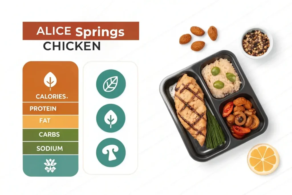 Alice Springs Chicken Nutrition Facts	