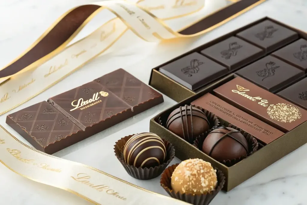 Lindt truffles and premium chocolate bars