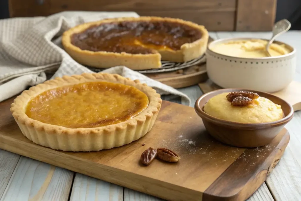 What is the difference between a sugar pie and a butter tart