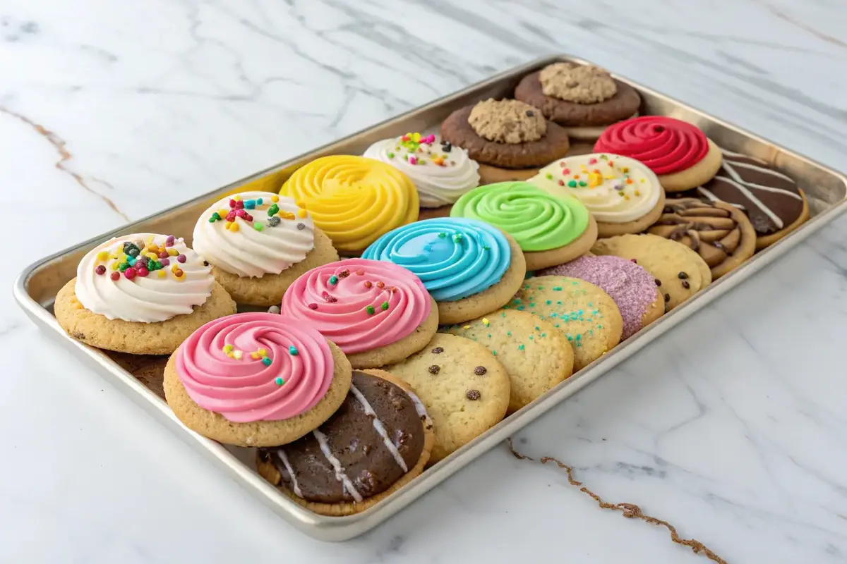 Crumbl cookies assortment