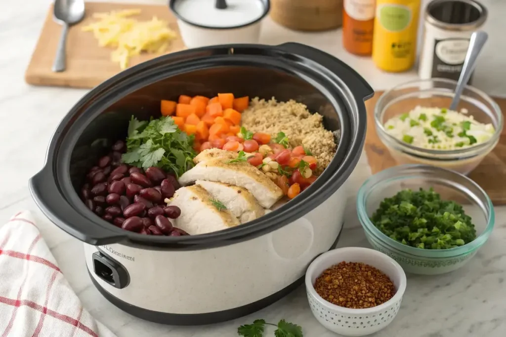 Tips for high protein slow cooker meals	