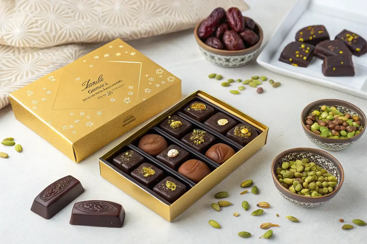 Dubai Chocolate Lindt assortment