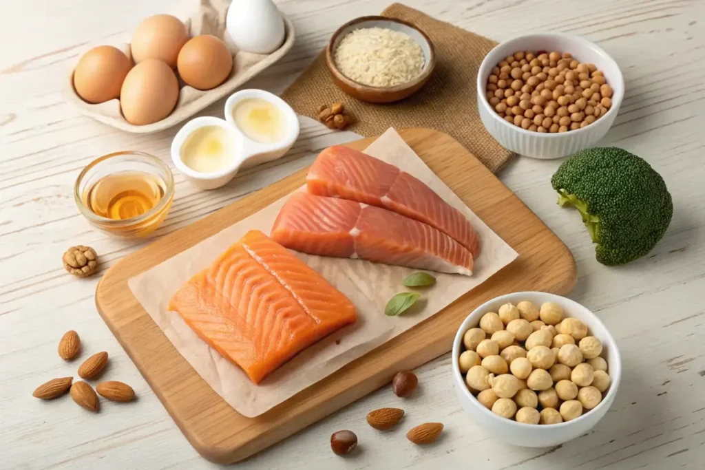 Protein-rich foods for muscle building	