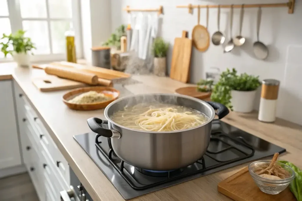 Cooking gluten-free noodles	