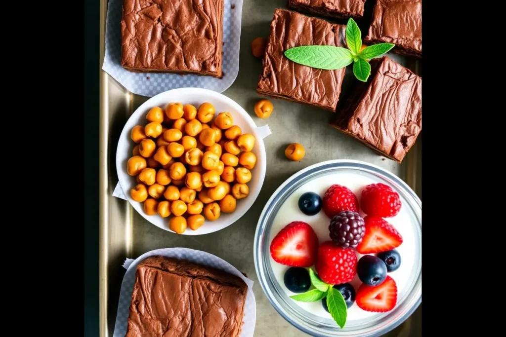 High-protein snacks and desserts	