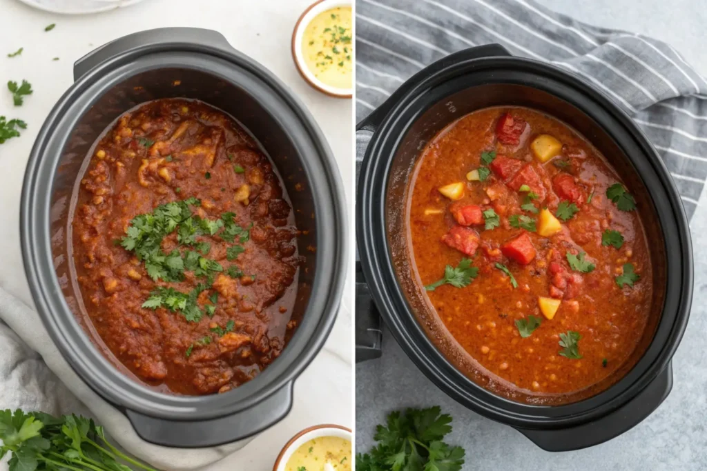 4 hours high 8 hours low slow cooker comparison