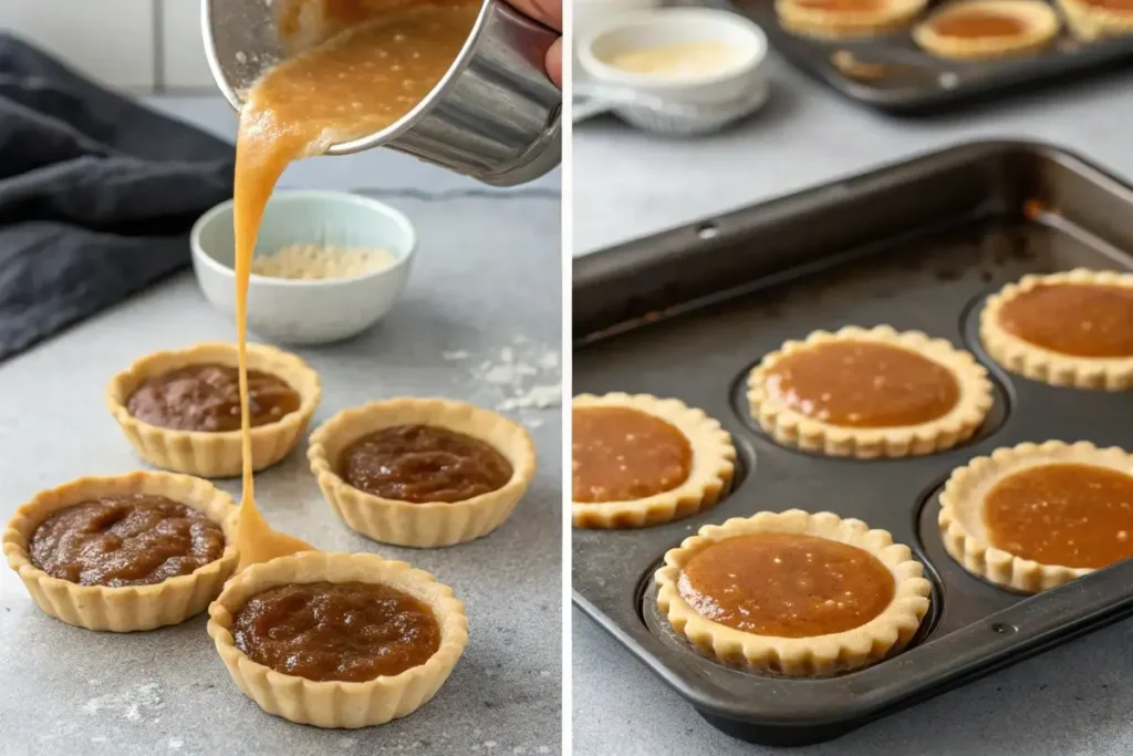 Step-by-step sugar pie and butter tart recipe